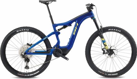 Vélo D'Exposition - VTT Electrique Tout-Suspendu Bh Bikes Atomx Lynx Carbon Pro 9.7 Shimano Deore XT 12V 720 Wh 29'' Bleu/Jaune 2022