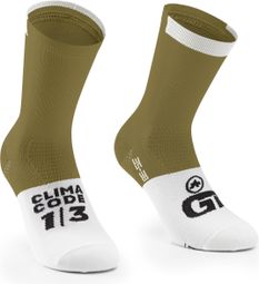 Assos GT C2 Khaki Unisex Socks