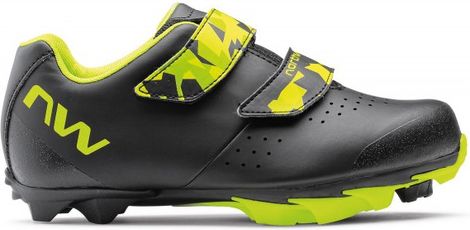 Northwave Origin Junior MTB Shoes Black Yellow Fluo