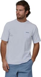 T-Shirt Patagonia Boardshort Logo Pocket Blanc
