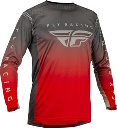 Maillot Manches Longues Fly Lite Rouge / Gris