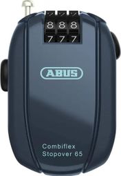 Antivol Câble Abus Combiflex StopOver 65 Bleu
