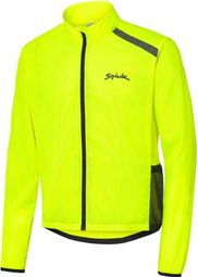 Spiuk Anatomic Unisex Windproof Jacket Fluo Yellow