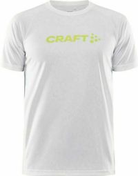 Maillot manches courtes Craft Core Essence Logo Blanc