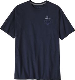 T-Shirt Patagonia 50 Year Responsibili-Tee Bleu