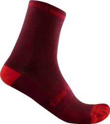 Pair of Castelli Superleggera T 12 Socks Red