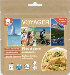 Voyager Gevriesdroogde Pasta & Kip met courgette 125g