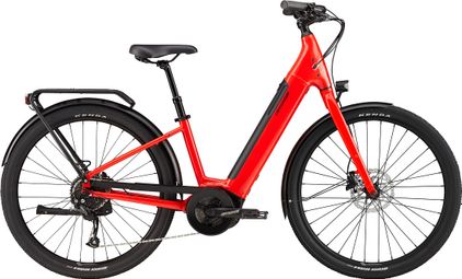 Cannondale Adventure NEO 3.1 EQ Low Step Microshift 9V 400 Wh 27,5'' Rood