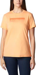 Columbia Sun Trek Ss Orange Women's T-Shirt