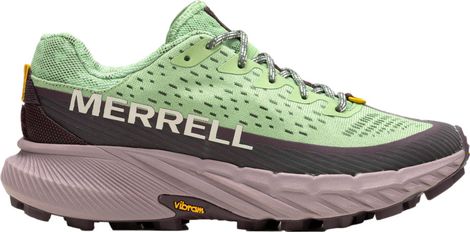Merrell Agility Peak 5 Damen Trailrunning-Schuhe Grün/Violett
