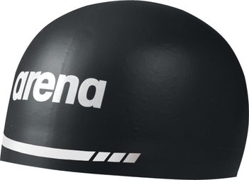 Arena 3D Cap Black Bathing Cap