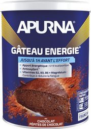 Pastel energético de chocolate Apurna 400g
