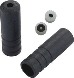 Jagwire End Caps Sealed 4mm Black (x100)