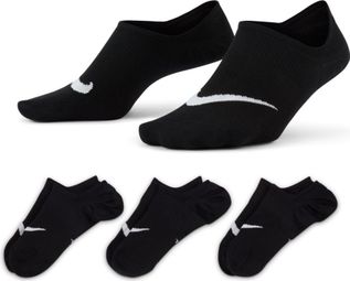 Chaussettes (x3) Nike Everyday Plus Lightweight Noir Unisex
