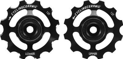 CyclingCeramic Pulley Wheels For Sram 12V Red AXS / Force AXS Black