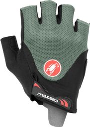 Castelli Arenberg Gel 2 Unisex Short Gloves Green