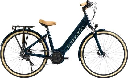 Granville E-Integrated 30 Plus Bicicleta eléctrica urbana unisex Shimano Acera 7S 500 Wh 700 mm Azul noche 2023