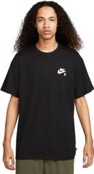 Nike SB Barking Kurzarm-T-Shirt Schwarz