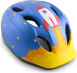 Met Super Buddy Kids Helmet Blue Rocket Matt
