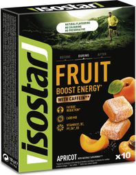 Tablettes Energétiques Isostar High Energy Boost Abricot 10x10g