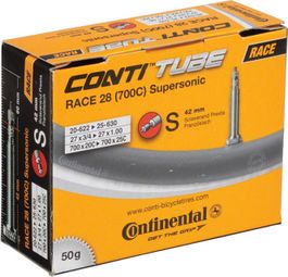 Tubo Continental 700 x 20/25 mm Race 42 Supersonic