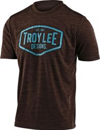 Troy Lee Designs Flowline Short Sleeve Jersey Dark blue mocha