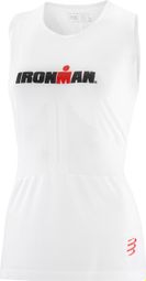Compressport Women's IronMan Dazzle Tank Top White