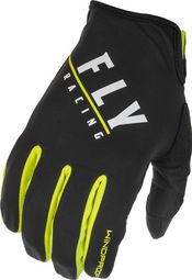 Fly Racing Windproof Lite Gloves Black / Yellow