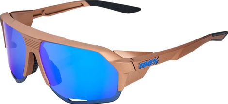 Gafas 100% - Norvik Matte Copper Chrome Multilayer Blue Mirror Lenses
