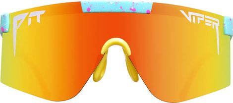 Pit Viper The Playmate Polarized 2000s Sunglasses Blue/Orange Polarized