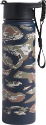 United By Blue United Insulated Steel Bottle Blue / Camo 650 ml