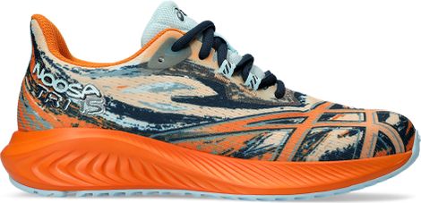 Chaussures de Running Asics Gel-Noosa Tri 15 GS Bleu Orange Enfant