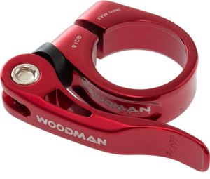 WOODMAN DEATHGRIP QR Seat Clamp Quick Release Rosso