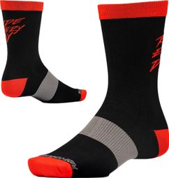 Calcetines Ride Concepts Ride Every Day Negro/Rojo