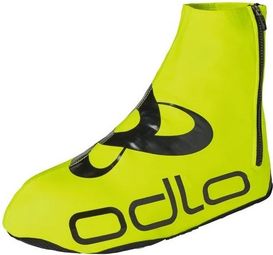 Odlo ZeroWeight Neon Yellow / Black Shoe Cover
