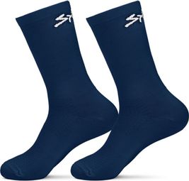 Spiuk Anatomic Summer Unisex Socks Blue (Set di 2 paia)