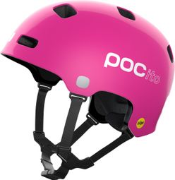 Poc Pocito Crane Mips Fluorescent Pink Helm