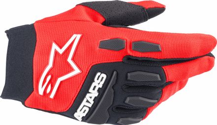 Alpinestars Freeride Gloves Red / White
