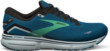Brooks Ghost 15 Running Shoes Blue Green Men's