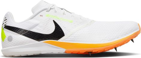 Nike Zoom Rival XC 6 White Orange Track & Field Shoes