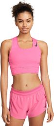Camiseta de tirantes Nike Dri-Fit ADV AeroSwift Rosa Blanca para mujer