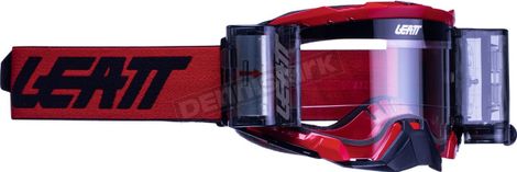 Masque Leatt Velocity 5.5 Roll-Off Rouge / Ecran Transparent 83% 