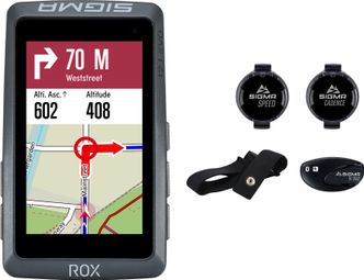 Sigma Rox 12.1 Evo GPS computer Cardio / Snelheid / Cadans sensor pack