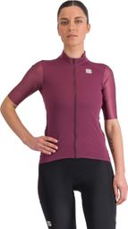 Sportful Supergiara Violet Women's Short Sleeve Jersey