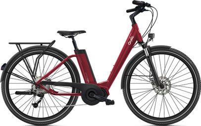 Bicicleta eléctrica de montaña O2 Feel iVog Explorer Boost 4.1 Shimano Altus 9V 360 Wh 27,5'' Rojo Granate