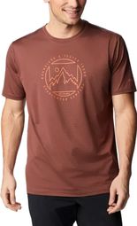 Columbia Ice Lake T-Shirt Braun Herren