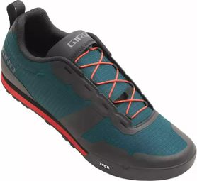 Giro Tracker Fastlace Mountain Blue Bright Red MTB Shoes