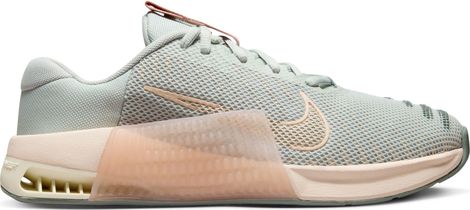 <strong>Zapatillas Nike Metcon 9 Gris Rosa Mujer Cross Training</strong>