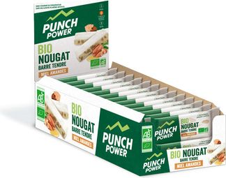 Présentoir de 24 barres bionougat Punch Power – 30g