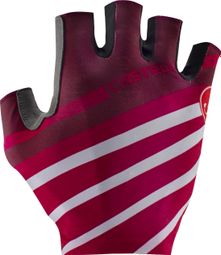Castelli Competizione 2 Red Bordeaux Unisex Short Gloves